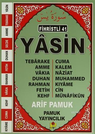 Fihristli 41 Yasin; (Yas-111/P13)