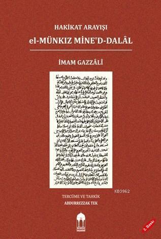 Hakikat Arayışı el-Münkız Mine'd-Dalâl (Türkçe=Arapça); El-Münkız Mine