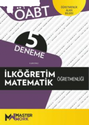 ÖABT - İlköğretim Matematik Öğretmenliği - 5 Deneme